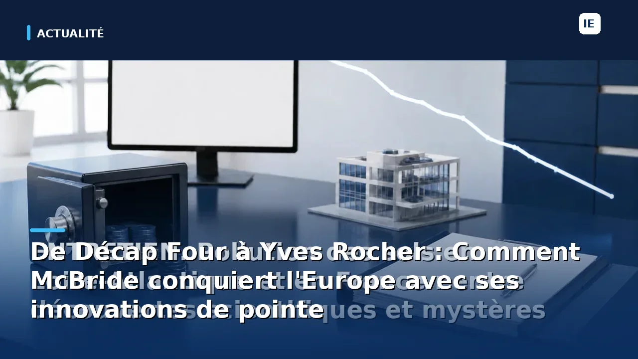 De Décap Four à Yves Rocher : Comment McBride conquiert l'Europe avec ses innovations de pointe