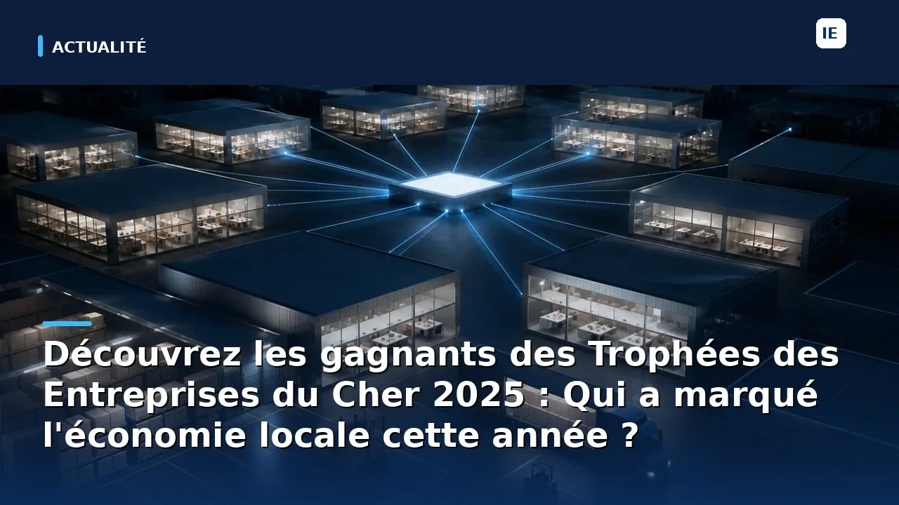 découvrez les lauréats des trophées des entreprises du cher 2025 et découvrez quelles entreprises ont dynamisé l'économie locale cette année.
