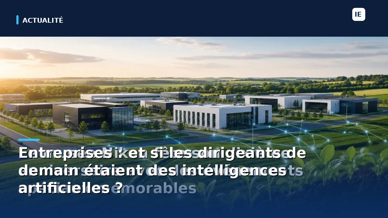 Entreprises : et si les dirigeants de demain étaient des intelligences artificielles ?