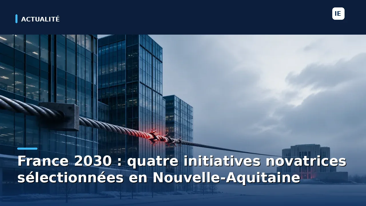 découvrez les quatre initiatives novatrices de nouvelle-aquitaine qui façonnent la france de 2030. un aperçu des projets ambitieux mettant en avant l'innovation et la durabilité dans cette région dynamique.