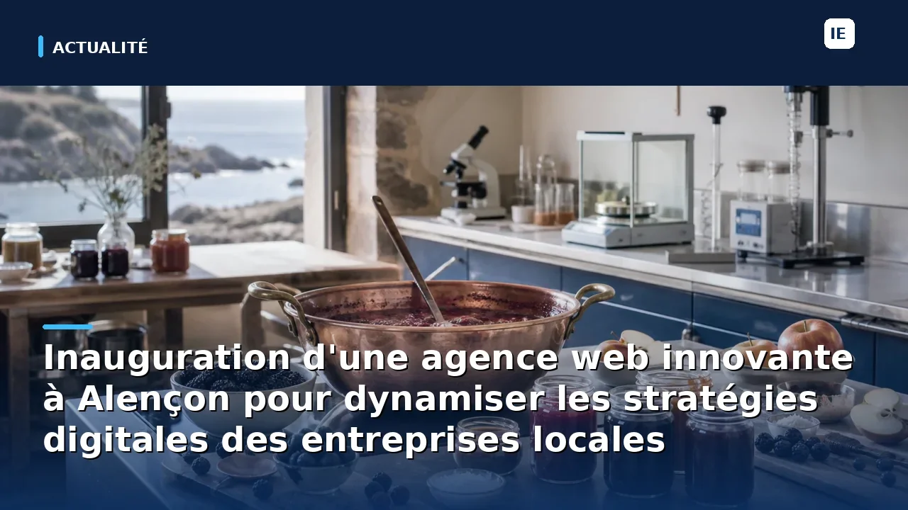 Inauguration d'une agence web innovante à Alençon pour dynamiser les stratégies digitales des entreprises locales