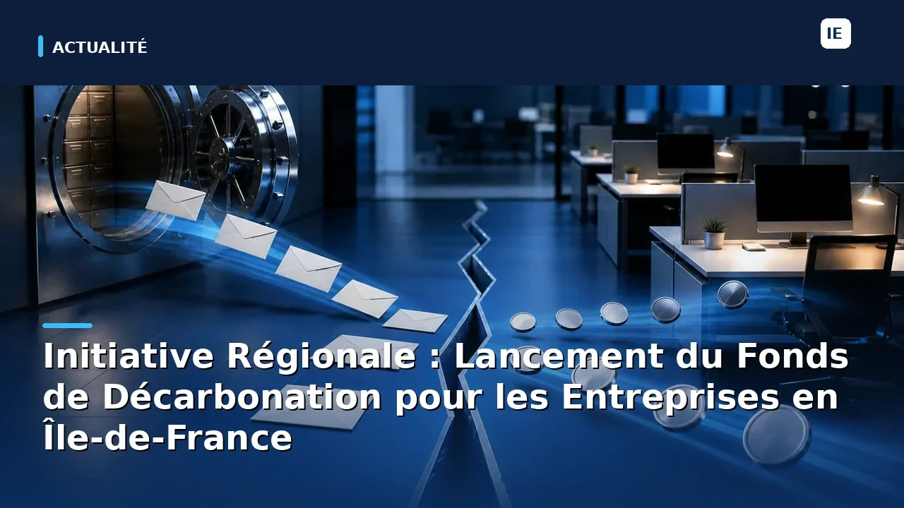 découvrez le nouveau fonds de décarbonation pour les entreprises en île-de-france, une initiative régionale visant à soutenir la transition énergétique et à promouvoir des pratiques durables. participez à la réduction de votre empreinte carbone et profitez d'un accompagnement personnalisé pour transformer vos projets écologiques en réalité.