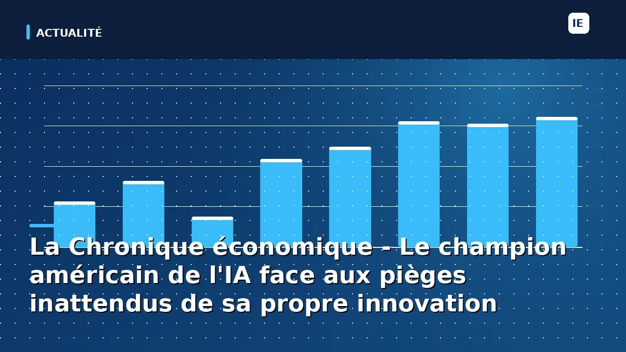 La Chronique économique - Le champion américain de l'IA face aux pièges inattendus de sa propre innovation