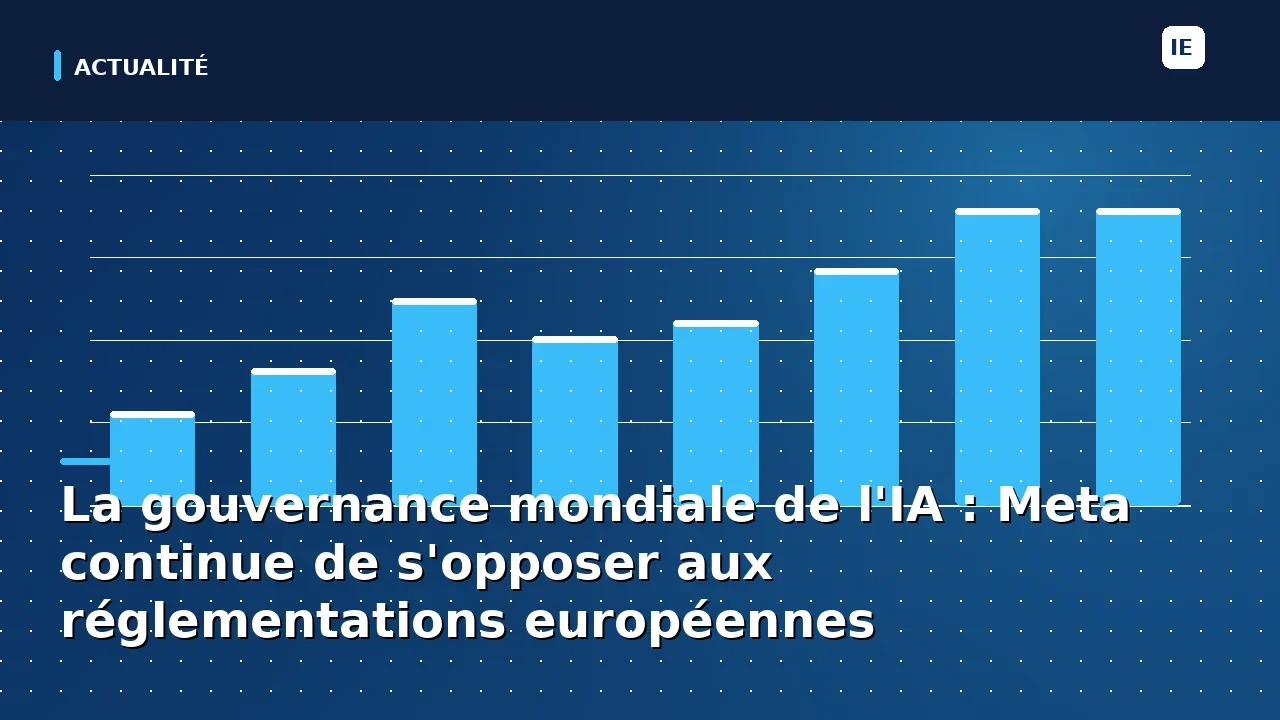 découvrez comment meta défie les réglementations européennes concernant la gouvernance mondiale de l'intelligence artificielle. analyse des enjeux, des stratégies et des implications pour le futur de l'ia en europe.