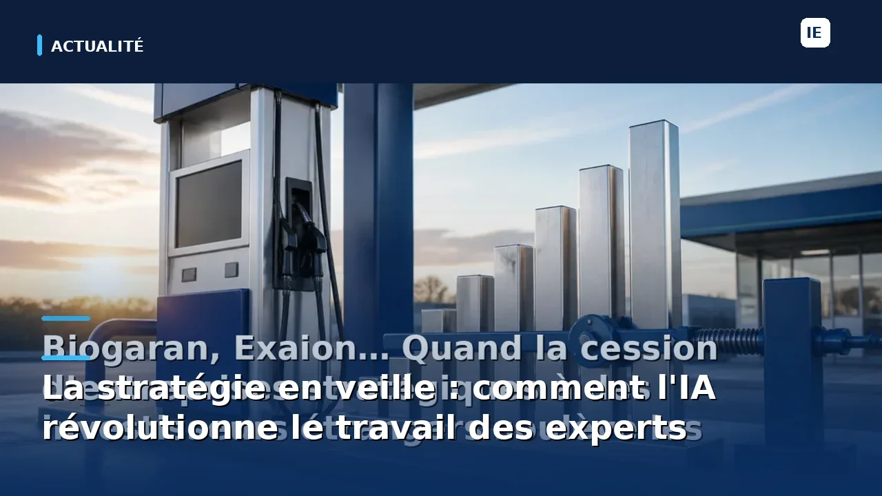 découvrez comment l'intelligence artificielle transforme la stratégie de veille, optimisant le travail des experts en matière d'analyse et de prise de décision. plongez dans les innovations qui redéfinissent l'efficacité et la précision des recherches, pour un avenir professionnel plus compétitif.