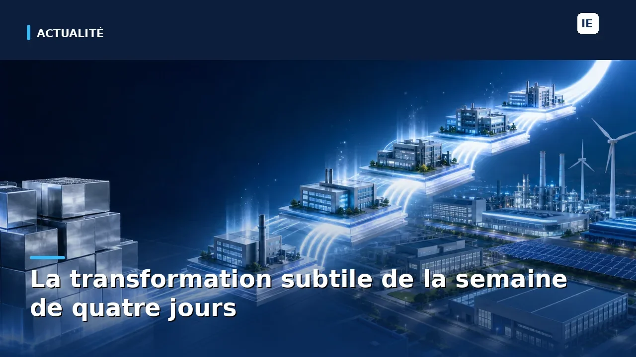 La transformation subtile de la semaine de quatre jours