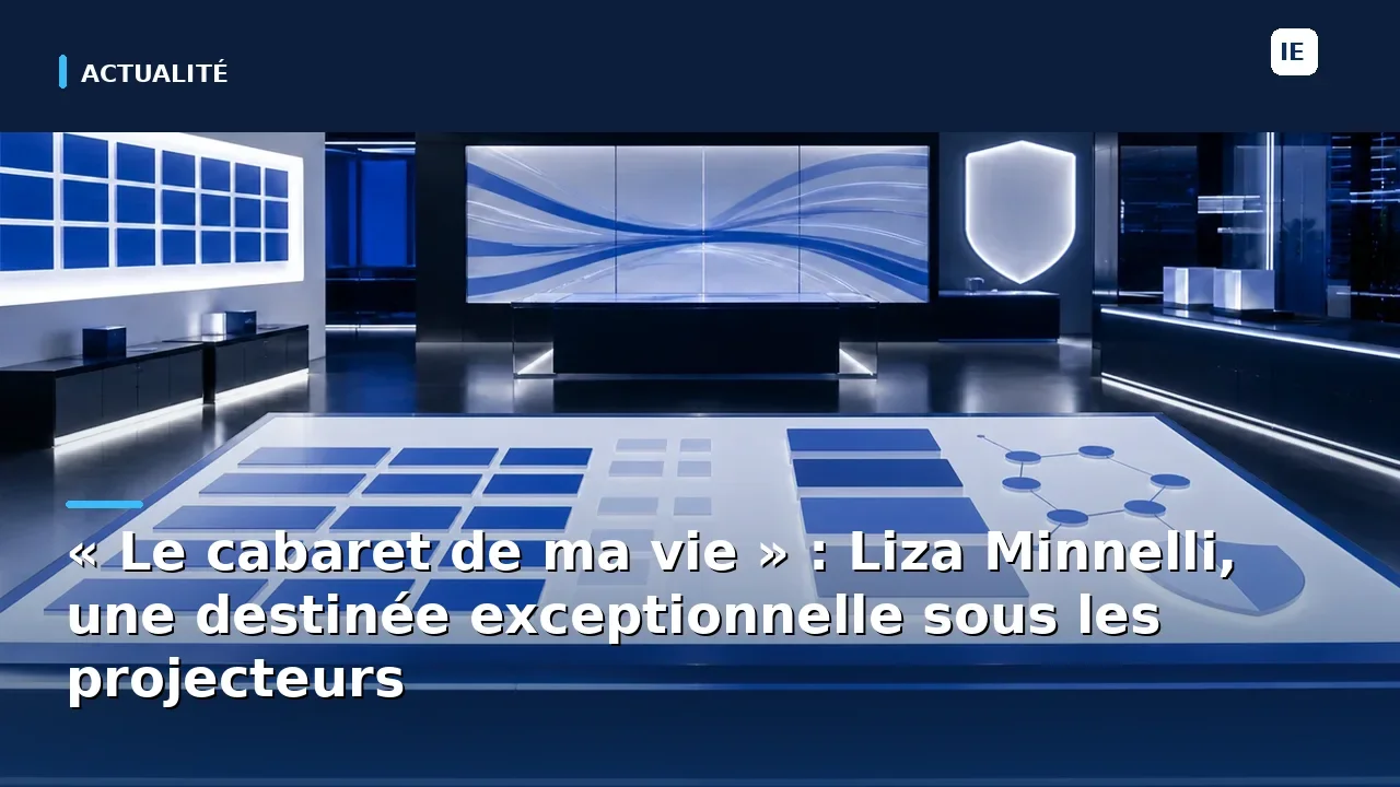 « Le cabaret de ma vie » : Liza Minnelli, une destinée exceptionnelle sous les projecteurs