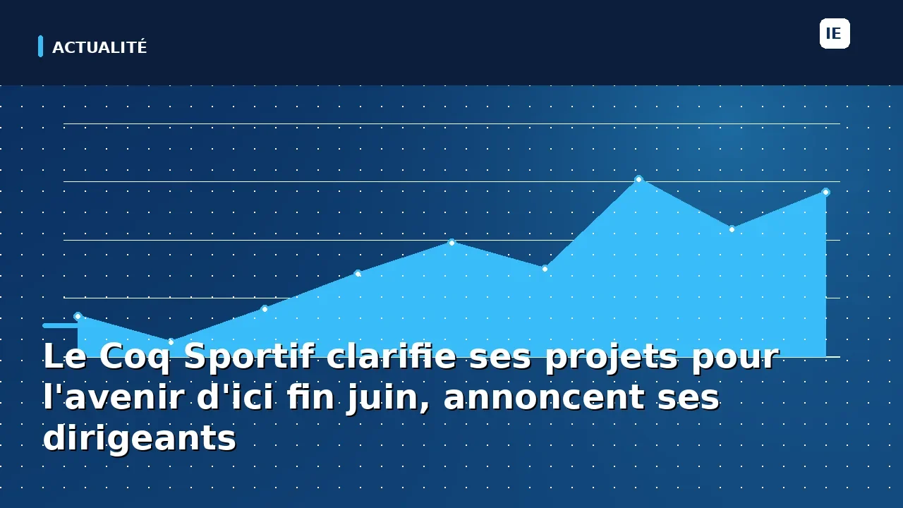 découvrez les projets d'avenir de le coq sportif, alors que ses dirigeants partagent des informations clés sur la direction de la marque d'ici fin juin. restez informé des nouvelles stratégies et innovations qui façonnent l'avenir de cette emblématique entreprise.