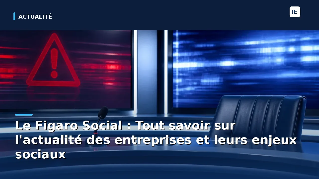 Le Figaro Social : Tout savoir sur l'actualité des entreprises et leurs enjeux sociaux