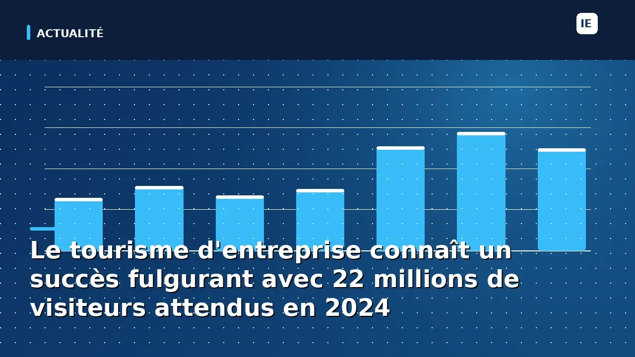 découvrez comment le tourisme d'entreprise prend de l'ampleur, avec 22 millions de visiteurs prévus en 2024. explorez les tendances, les destinations phares et les opportunités offertes par ce secteur en plein essor.
