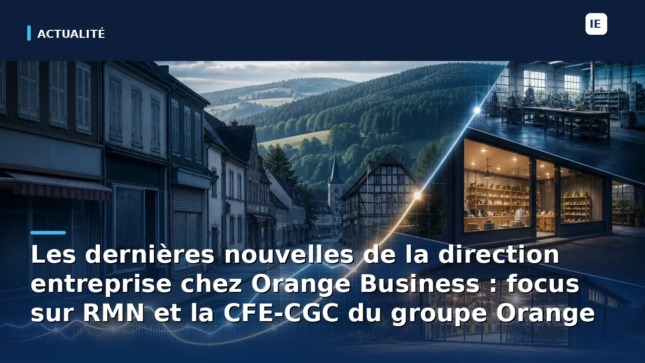 découvrez les dernières évolutions de la direction entreprise chez orange business, avec un accent particulier sur le rmn et la cfe-cgc du groupe orange. restez informé des enjeux clés et des initiatives stratégiques qui façonnent l'avenir de l'entreprise.