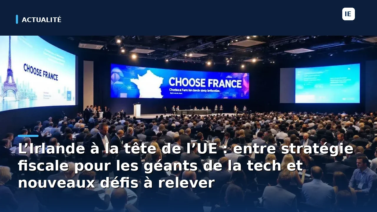 L’Irlande à la tête de l’UE : entre stratégie fiscale pour les géants de la tech et nouveaux défis à relever