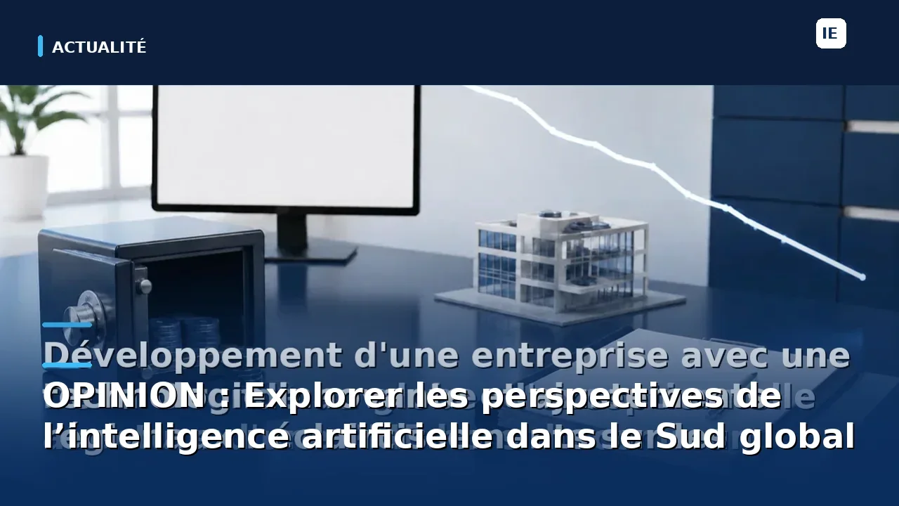 OPINION : Explorer les perspectives de l’intelligence artificielle dans le Sud global