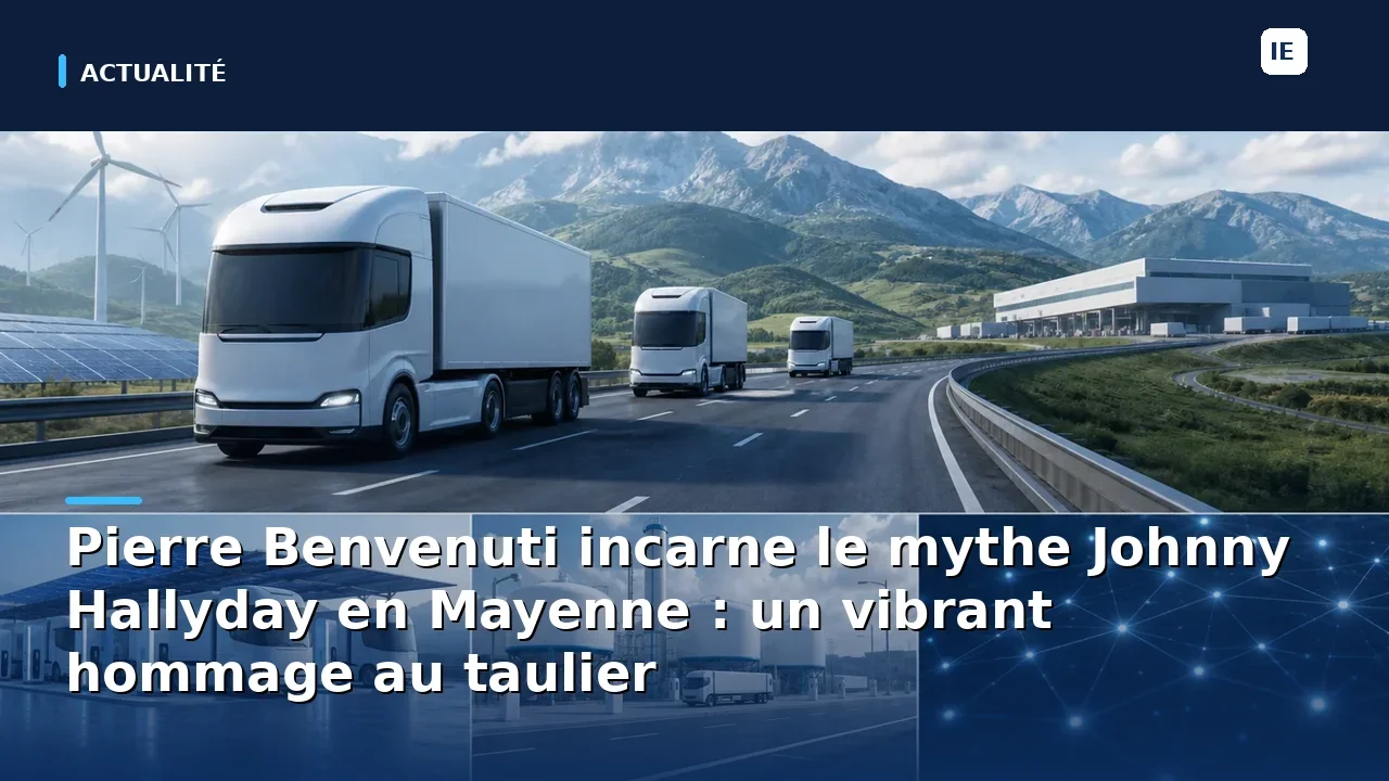 Pierre Benvenuti incarne le mythe Johnny Hallyday en Mayenne : un vibrant hommage au taulier