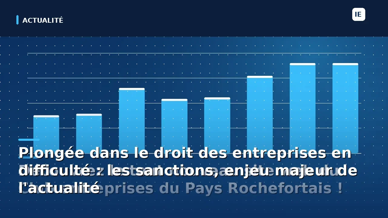 découvrez les enjeux cruciaux du droit des entreprises en difficulté, en explorant les sanctions qui façonnent l'actualité économique. une plongée approfondie dans un sujet essentiel pour comprendre les défis auxquels font face les entreprises aujourd'hui.