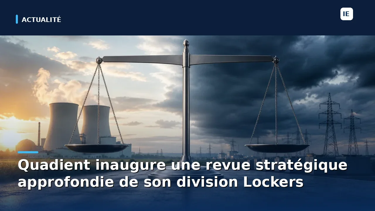 Quadient inaugure une revue stratégique approfondie de son division Lockers