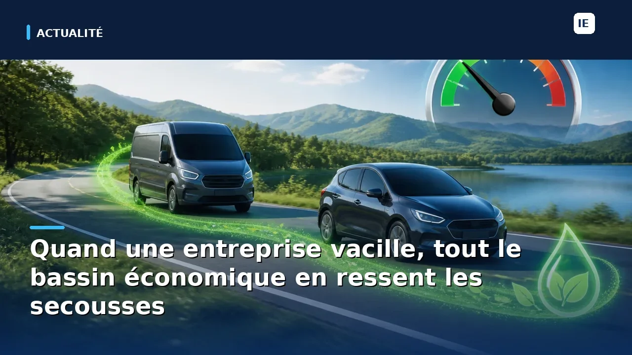 Quand une entreprise vacille, tout le bassin économique en ressent les secousses