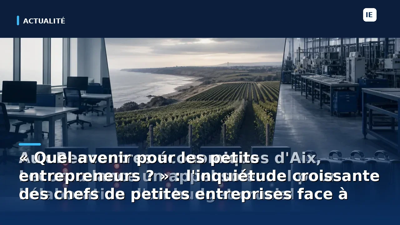 découvrez les préoccupations actuelles des petits entrepreneurs face à l’incertitude économique et explorez les pistes pour assurer la pérennité de leurs entreprises dans un contexte en constante évolution.