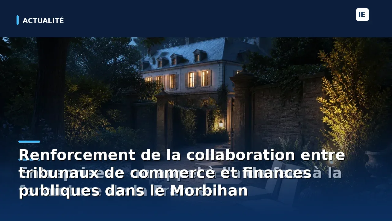 Renforcement de la collaboration entre tribunaux de commerce et finances publiques dans le Morbihan