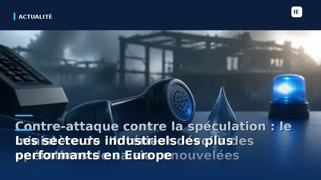 les secteurs industriels européens