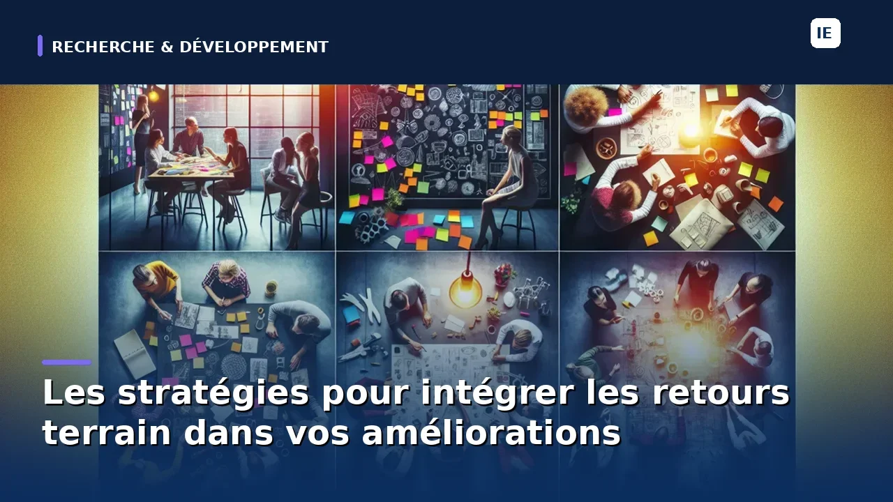 découvrez comment intégrer efficacement les retours terrain dans vos processus d'amélioration. nos stratégies pratiques vous aideront à optimiser vos opérations, à mieux comprendre les besoins de vos clients et à transformer les feedbacks en actions concrètes pour un impact durable.