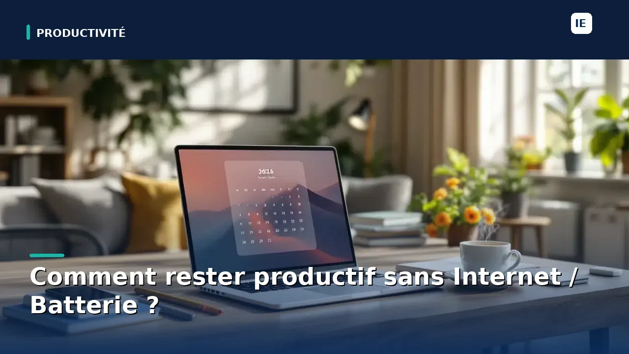 travailler sans internet