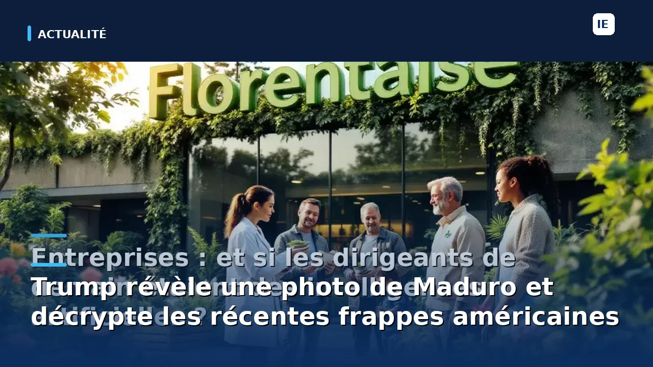 découvrez la photo exclusive de maduro révélée par trump et l'analyse détaillée des récentes frappes américaines.
