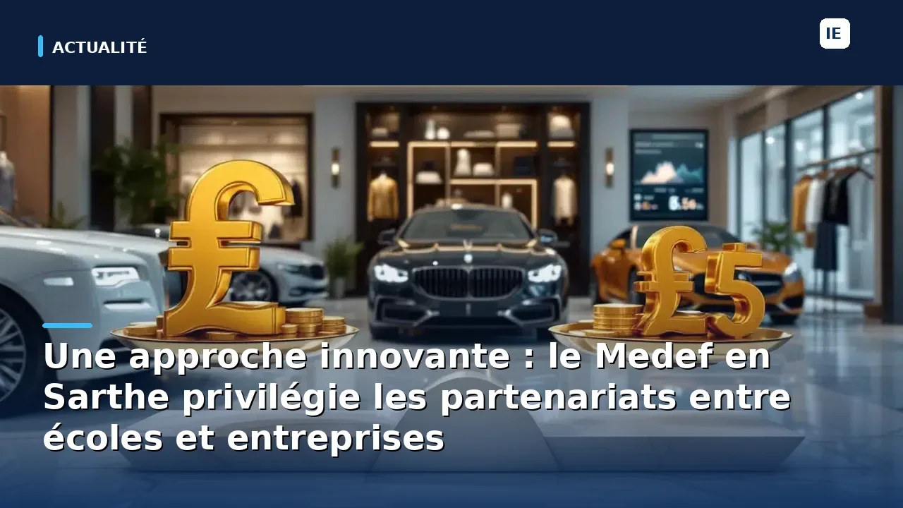 découvrez comment le medef en sarthe adopte une approche innovante en favorisant les partenariats entre écoles et entreprises. cette initiative ouvre de nouvelles perspectives pour les étudiants et renforce les liens entre le monde éducatif et le secteur professionnel.