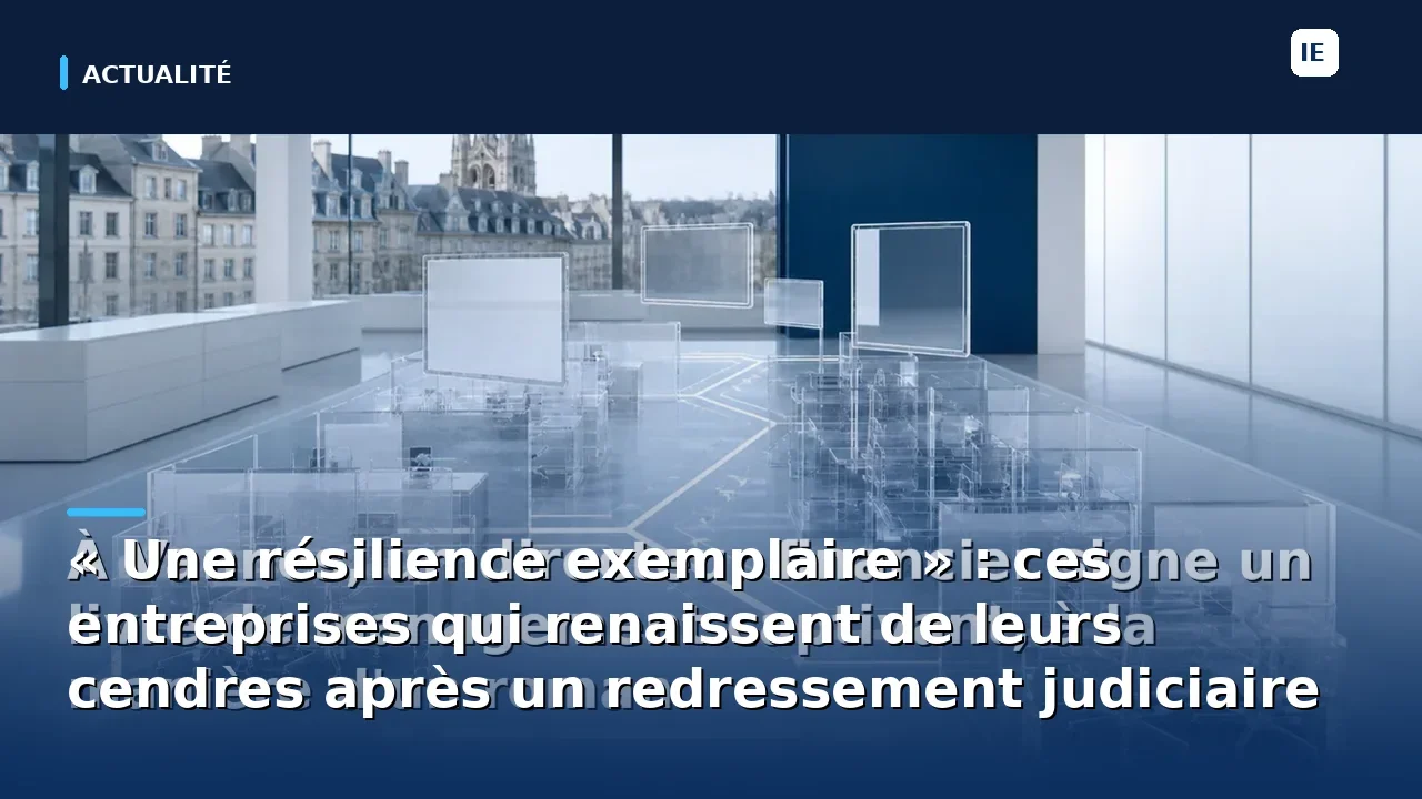 découvrez comment certaines entreprises françaises ont su rebondir après un redressement judiciaire et font preuve d'une résilience hors du commun pour repartir sur de nouvelles bases solides.