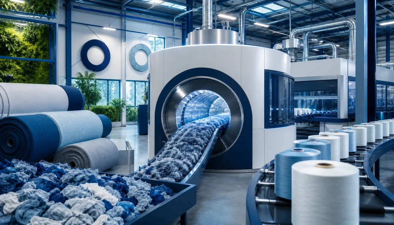 À Nantes, une entreprise innovante pousse l'industrie à adopter le recyclage des matières textiles