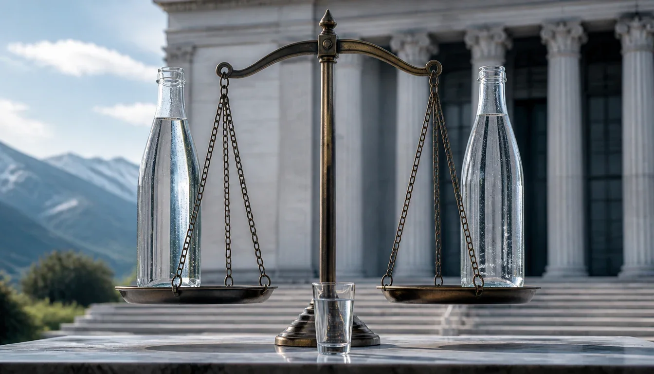 Affaire des eaux minérales : Bonneval porte plainte contre Perrier devant la justice administrative