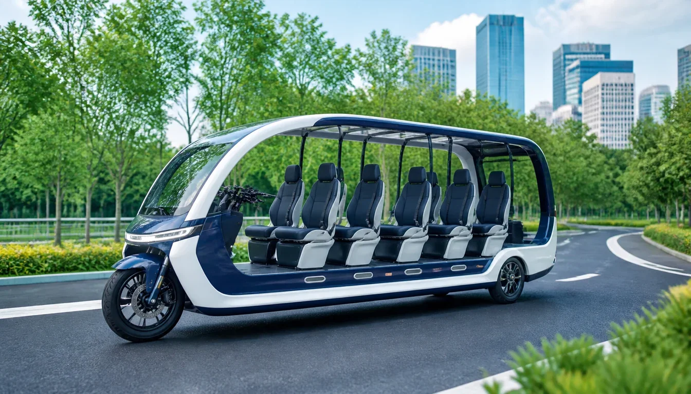 Des vélos électriques innovants pour neuf passagers : découvrez où naîtront les véhicules du futur