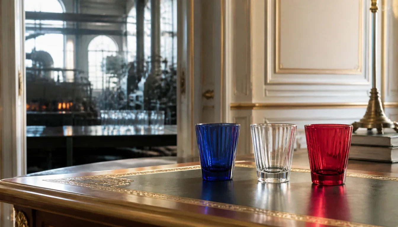 découvrez la nouvelle collection de verres duralex aux emblématiques couleurs bleu-blanc-rouge, résultat d'une collaboration unique avec l'élysée. alliez style et tradition sur votre table avec ces pièces exceptionnelles.