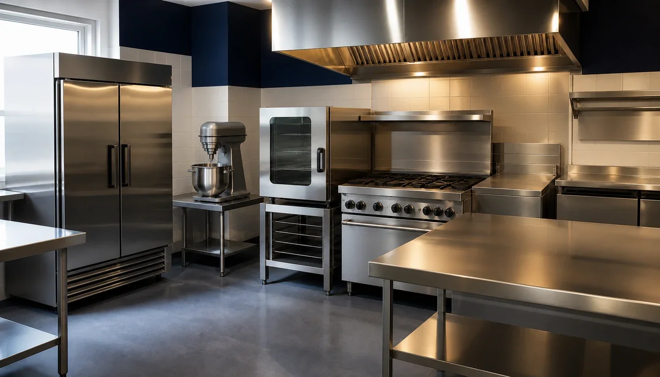 equipement cuisine commerciale usage
