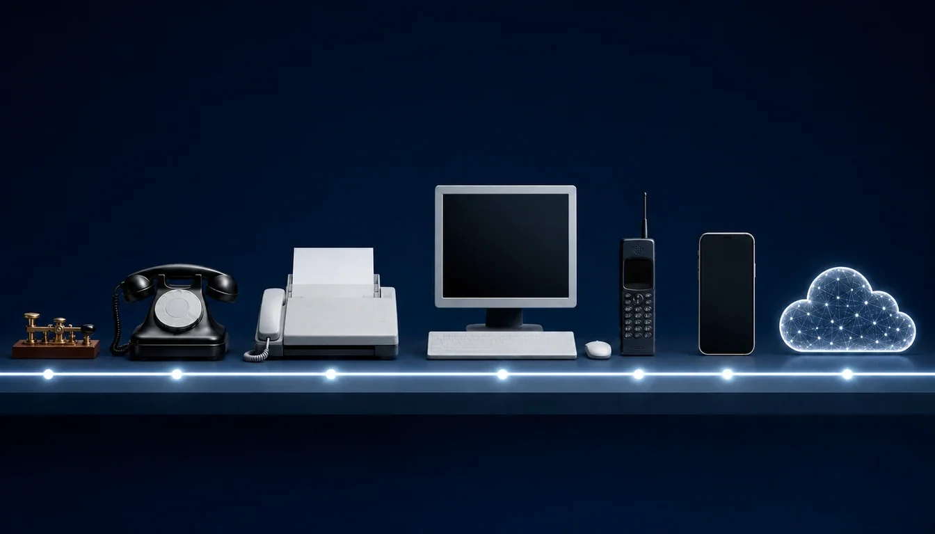 l'histoire de la communication digitale