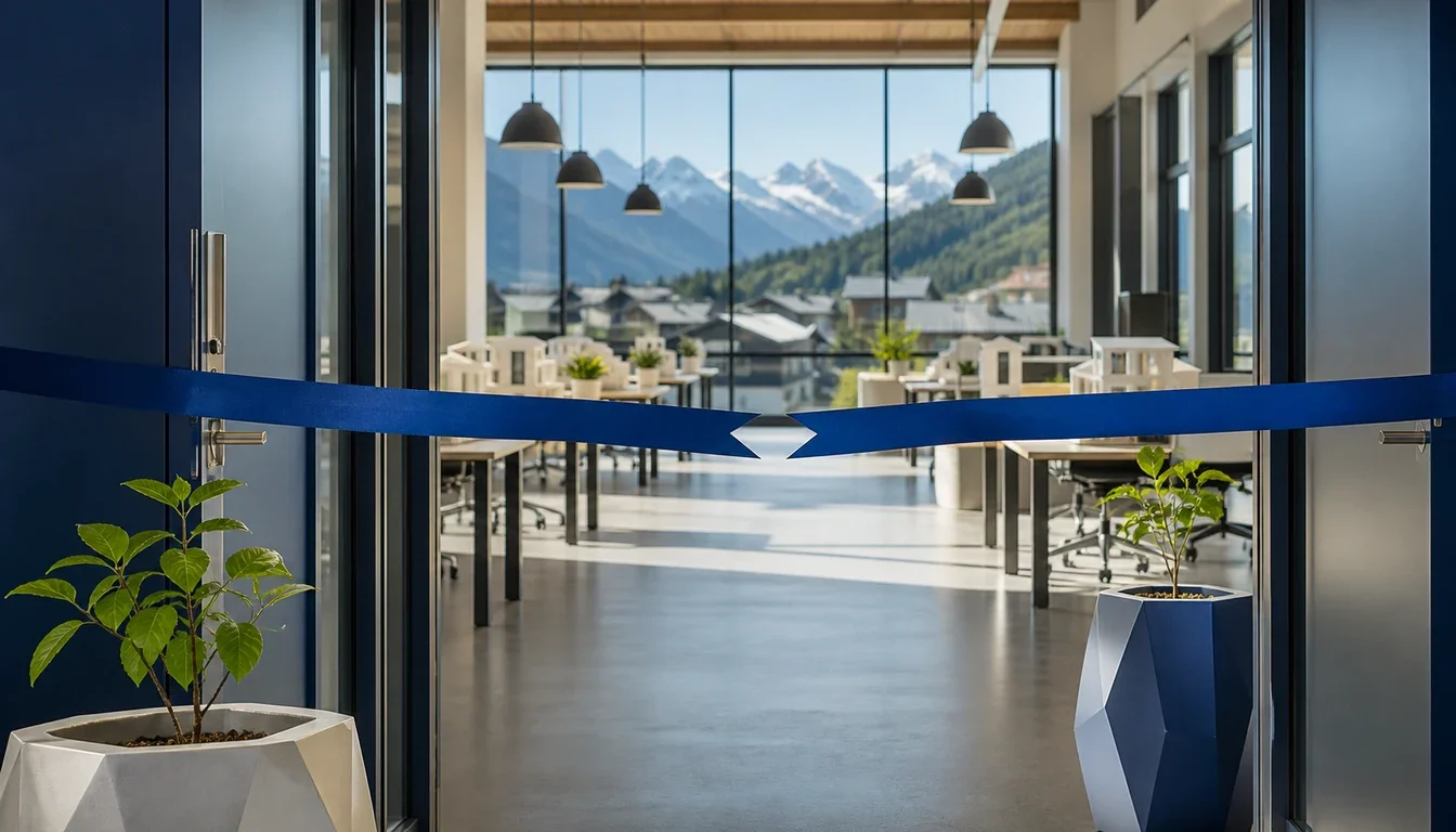 Inauguration officielle de Cap Créateurs, la nouvelle pépinière d'entreprises à Beaufort
