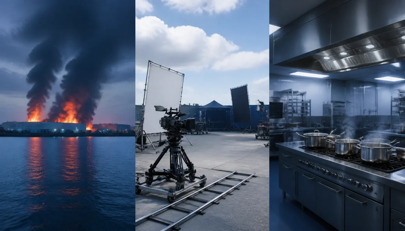 découvrez le résumé incontournable de l'actualité régionale : un incendie dévastateur touche trois entreprises, un tournage captivant en plein air, et des chefs cuisiniers en pleine action.