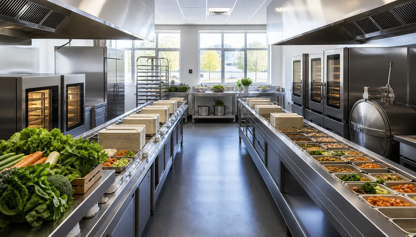 La Saprena, entreprise adaptée, double sa production de repas grâce à une nouvelle cuisine innovante à proximité