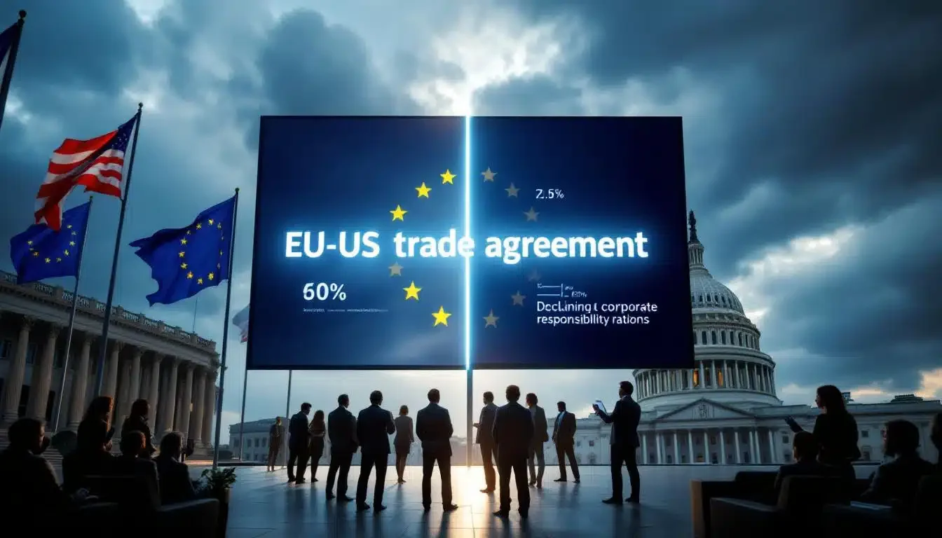 découvrez comment l'accord commercial entre l'ue et les états-unis pourrait compromettre la loi européenne sur la responsabilité des entreprises, en remettant en question les normes éthiques et la protection des droits humains au sein du marché européen.