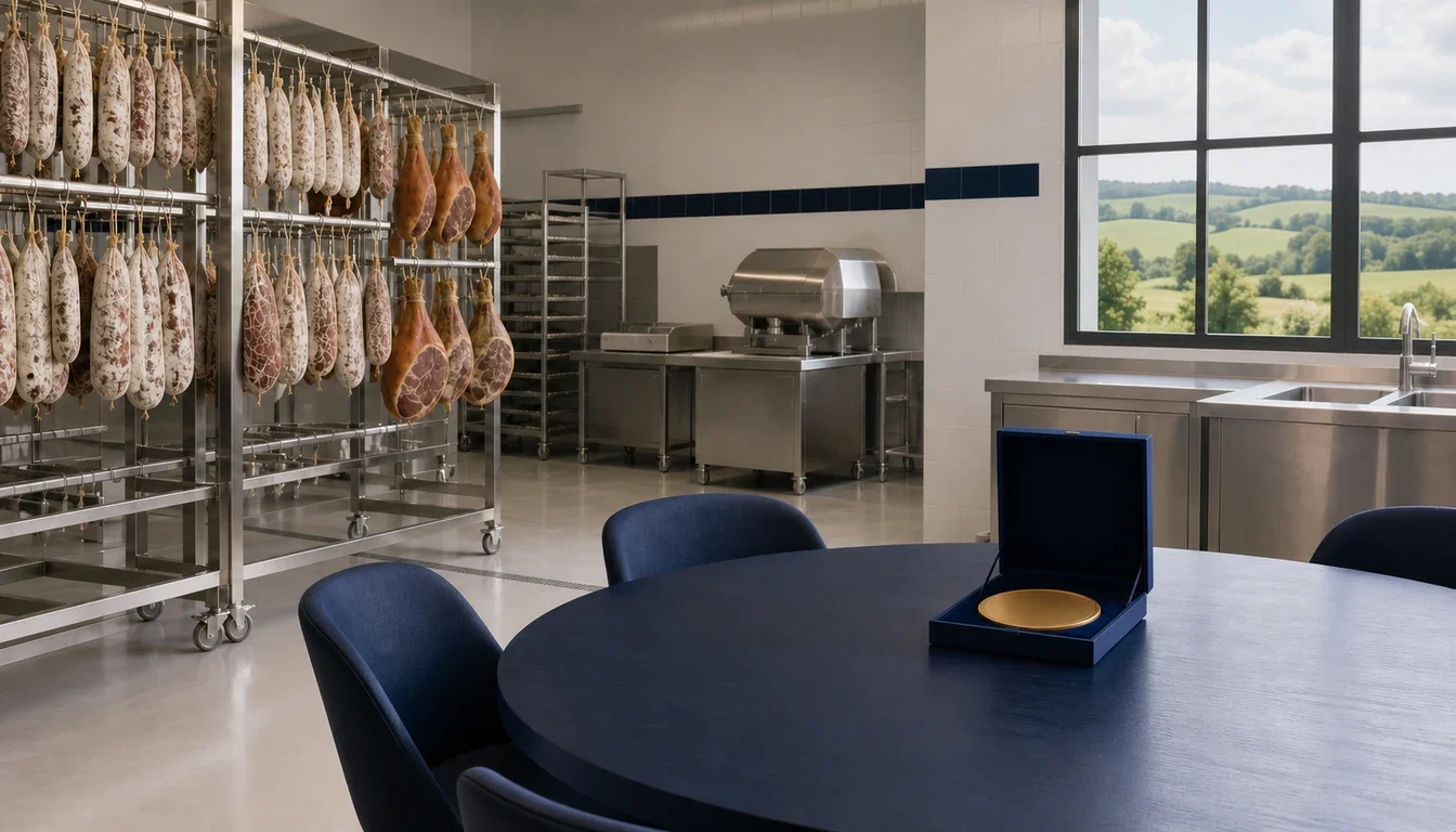Léonard Prunier, président emblématique de la charcuterie éponyme en Sarthe, réélu à la direction d'une fédération…
