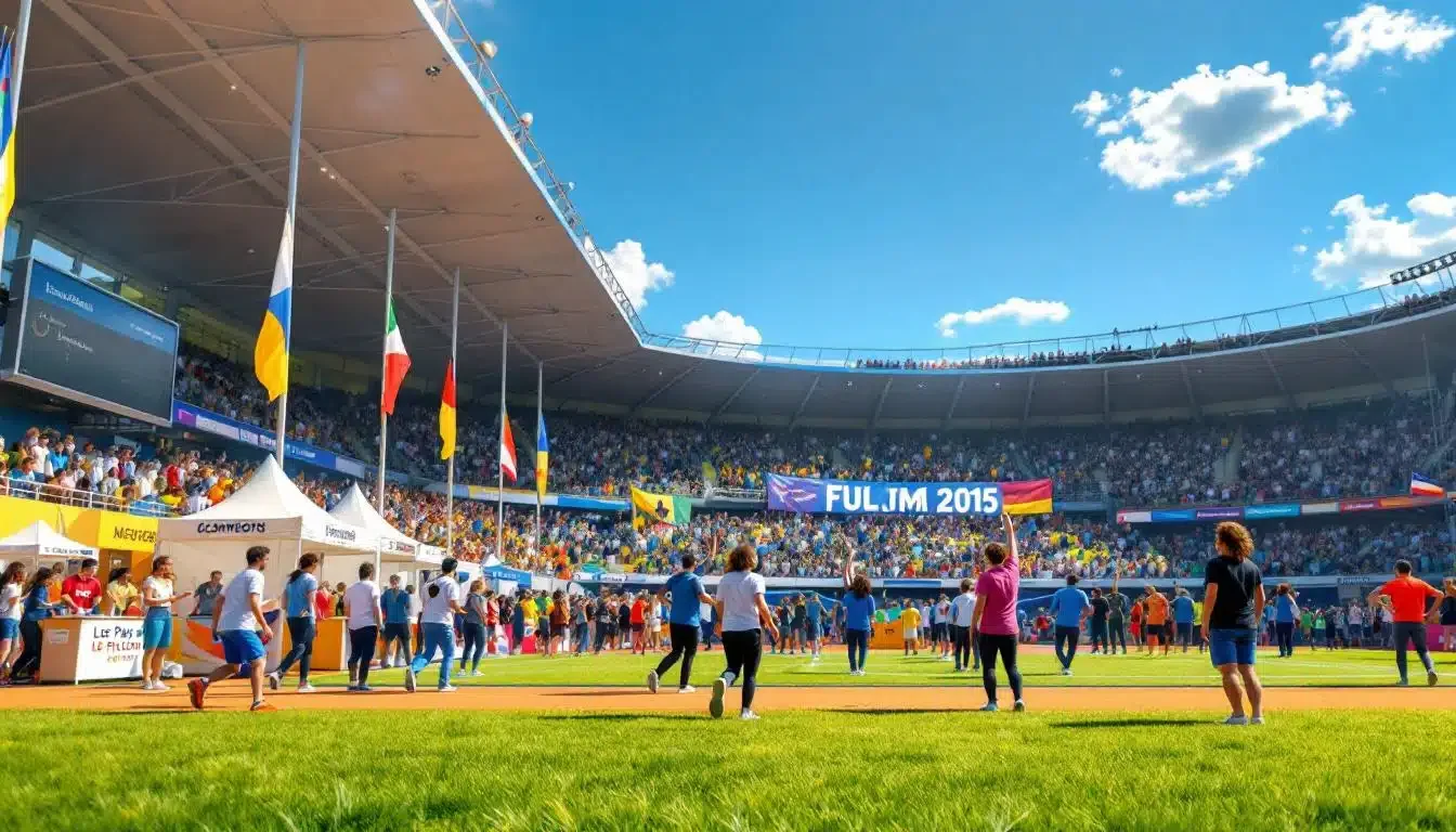 participez aux olympiades inter-entreprises du pays fléchois ! inscrivez-vous dès maintenant pour vivre une expérience unique de compétitivité et de convivialité entre les entreprises de la région. ne manquez pas cette opportunité de renforcer les liens tout en vous amusant !