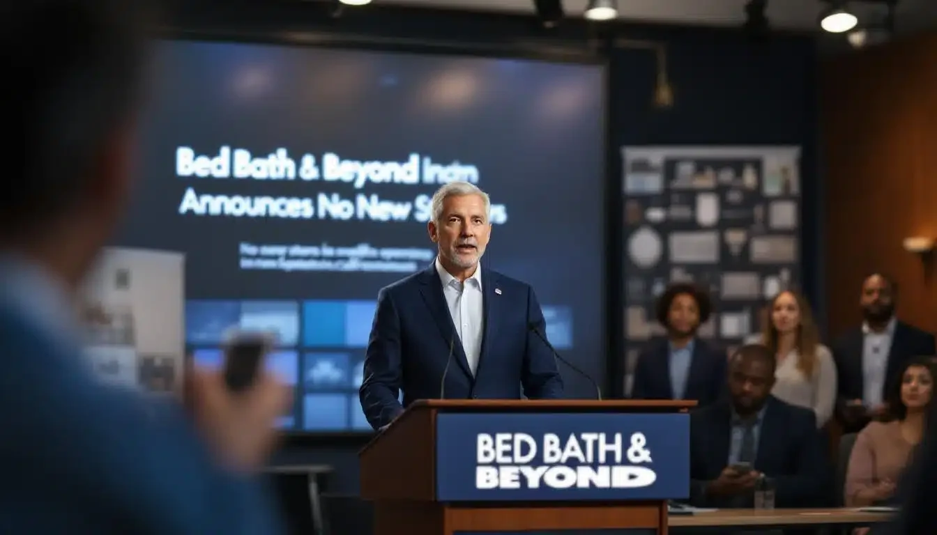 un dirigeant de bed bath & beyond confirme qu'aucune nouvelle boutique ne sera ouverte prochainement en californie. découvrez les raisons de cette décision stratégique et ses implications pour l'entreprise et les consommateurs.