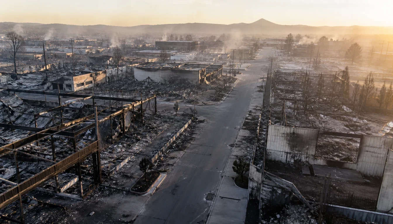« Un paysage de ruines » : des milliers d’entreprises paralysées par les incendies dévastateurs