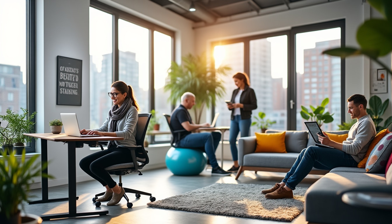 découvrez comment un bureau ergonomique améliore le bien-être et la productivité de vos employés. apprenez les avantages d'un espace de travail adapté qui réduit les douleurs physiques et stimule la créativité.